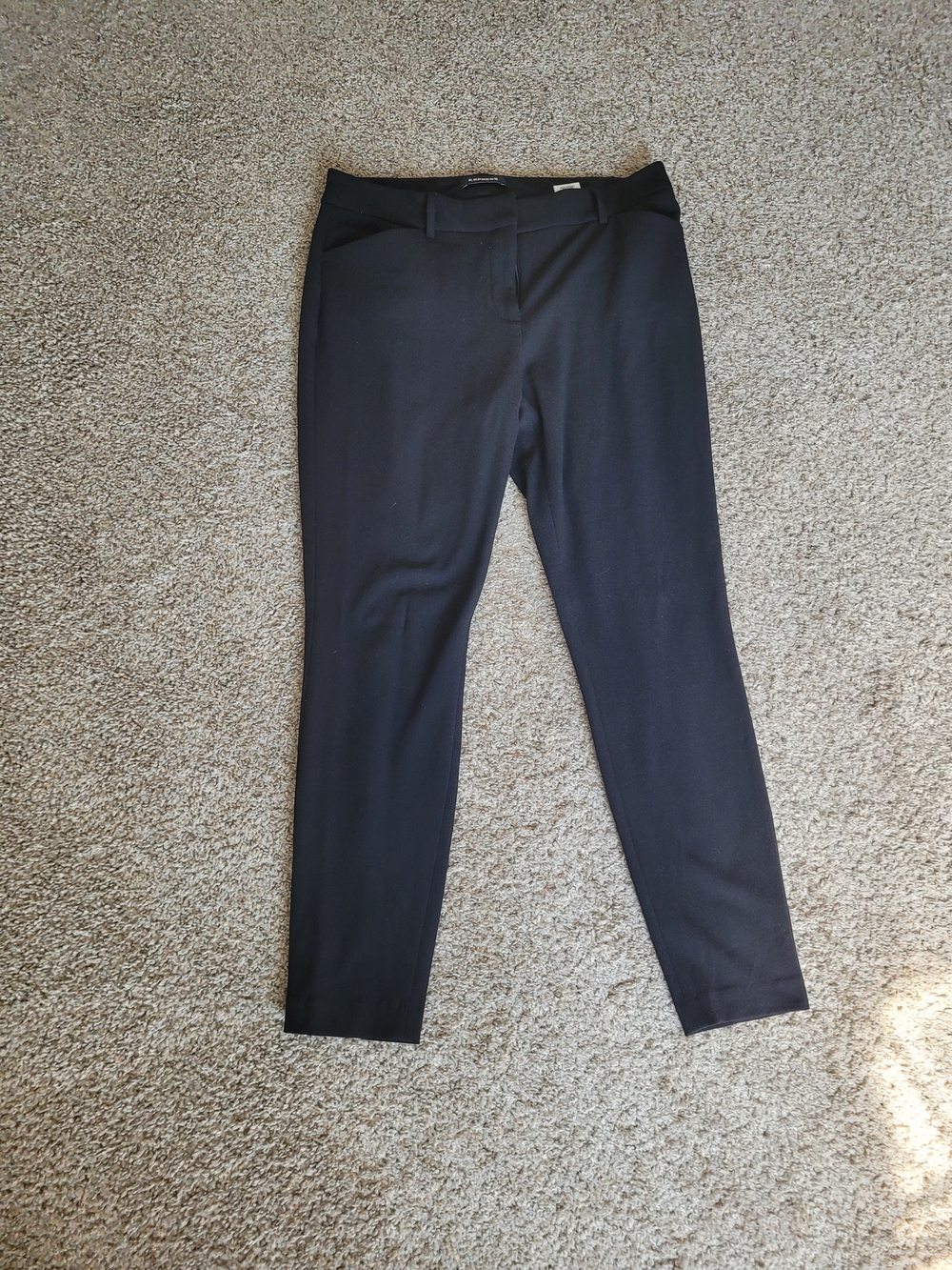 Express Black Skinny Ankle Pants